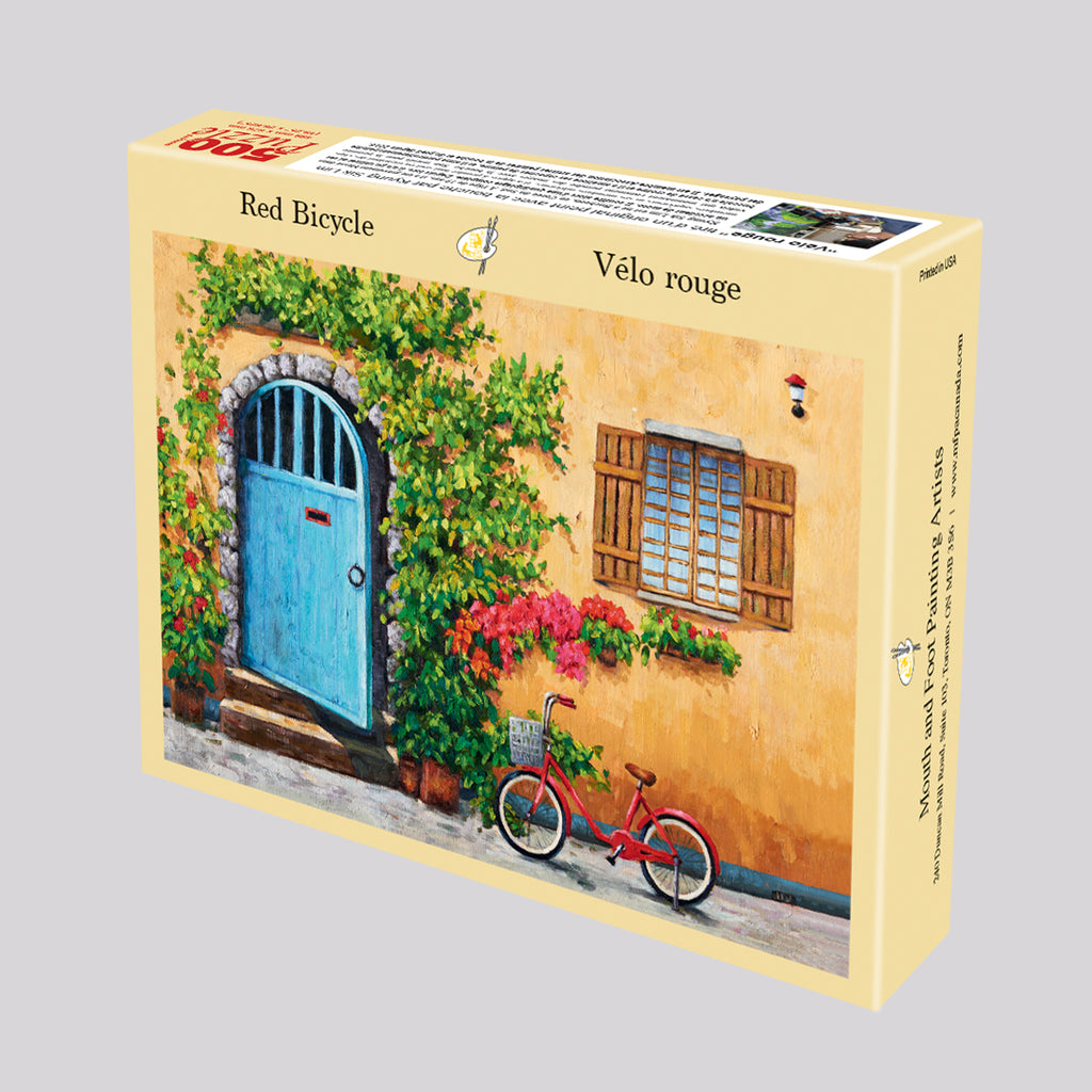 Casse-tête «Vélo rouge»  NOUVEAU 500 PIÈCES