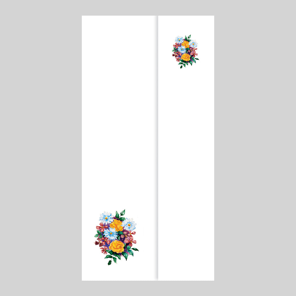 Carte-message - Bouquet brillant <br>#F507