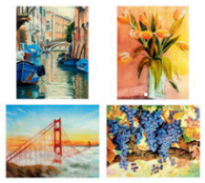 Reproductions d'oeuvres d'art - Ensemble de 4 <font color=