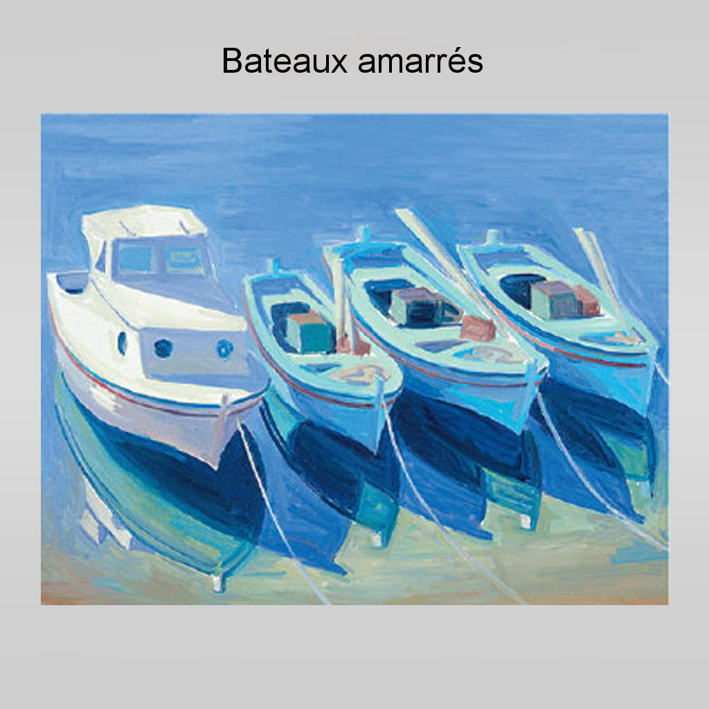 Reproductions d'oeuvres d'art No. 3 - Ensemble de 4
