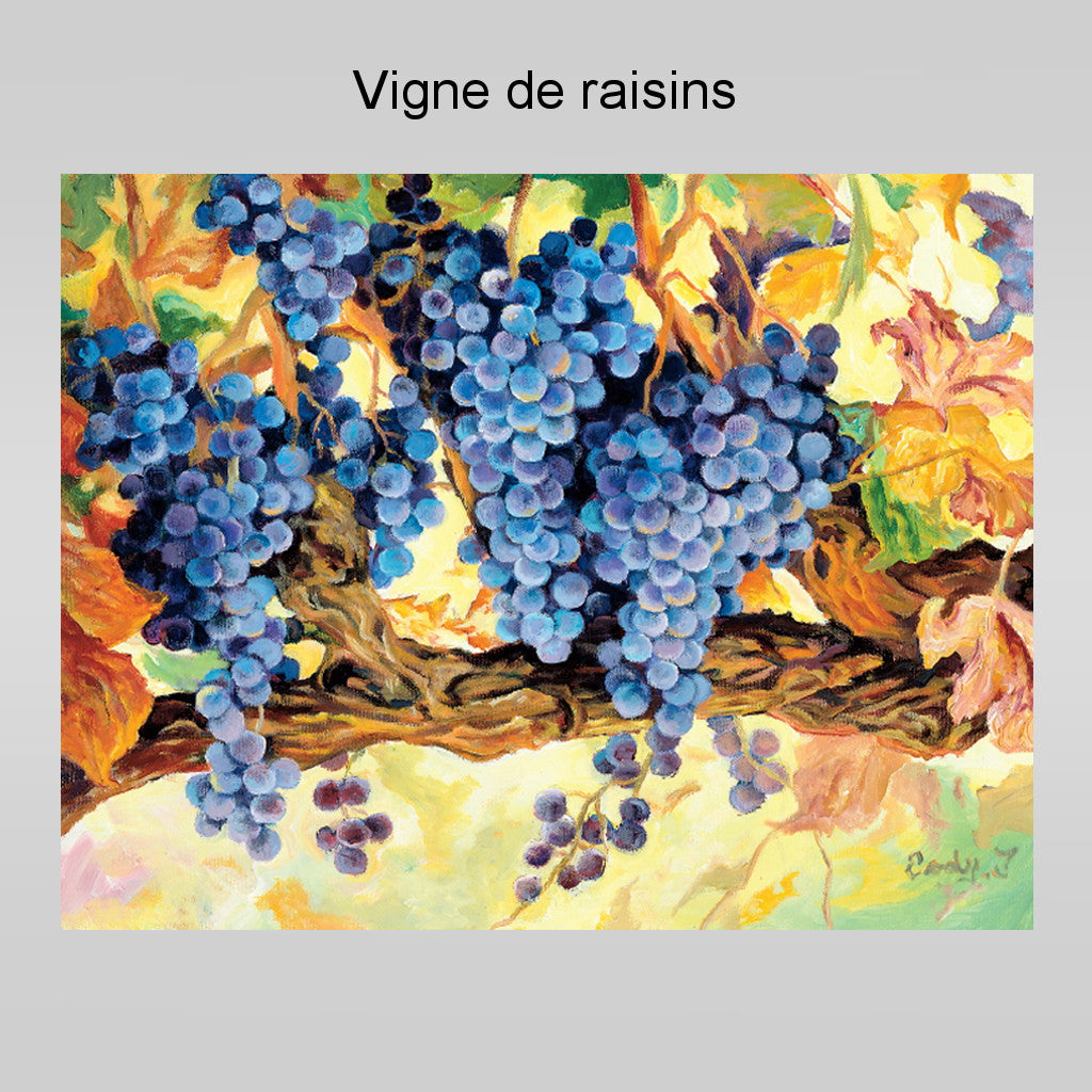 Reproductions d'oeuvres d'art No. 3 - Ensemble de quatre