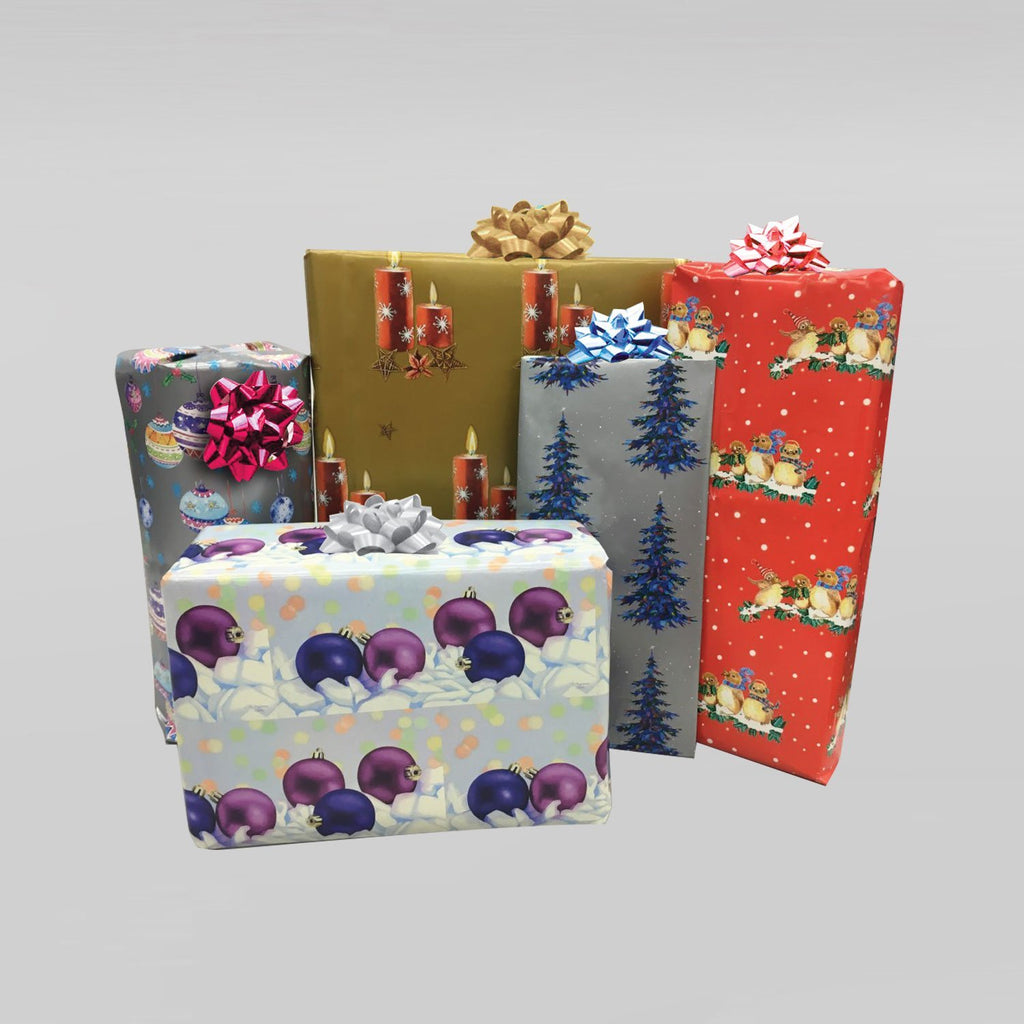 Le papier d'emballage de Noël