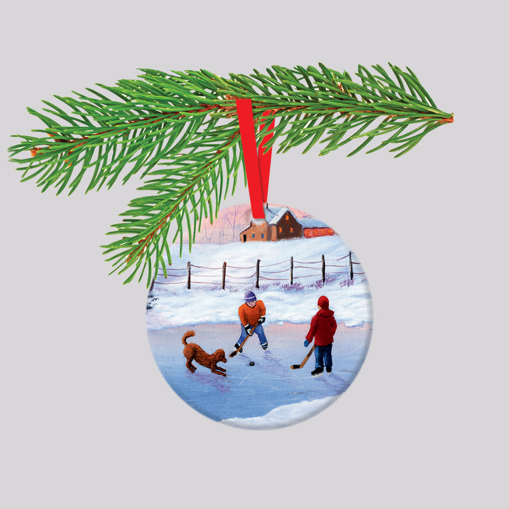 NOUVEAU: Décoration de Noël- Passe la rondelle