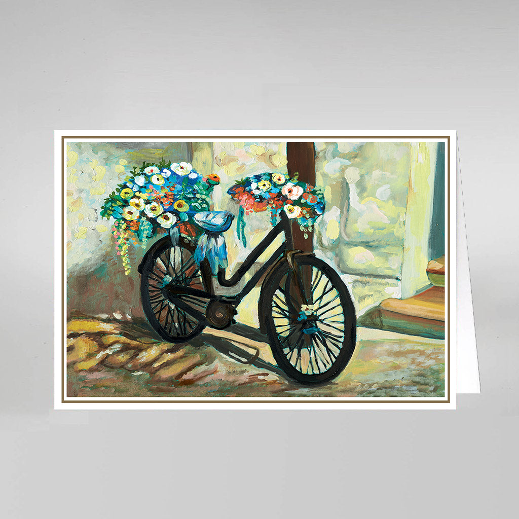 Vélo décoré